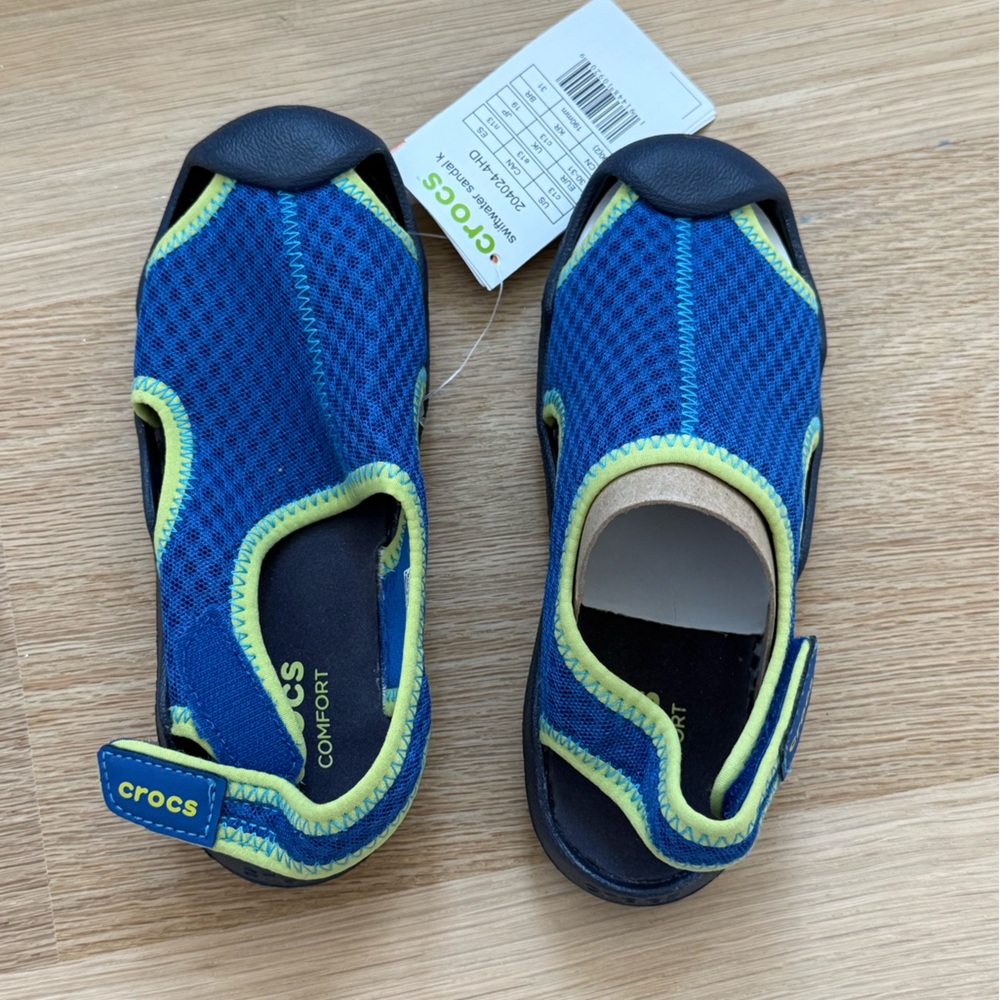 Crocs kids sandal- size 13- NWT
